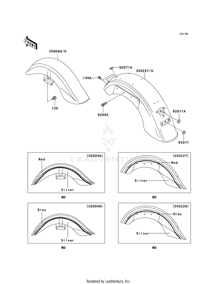 Fenders (Vn1500-L2) Schematic