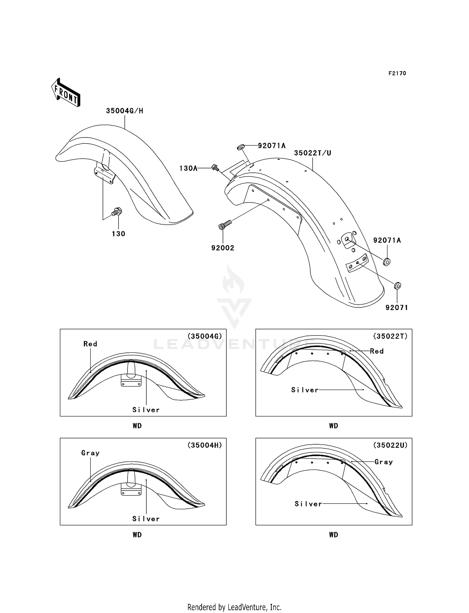FENDERS (VN1500-L2)