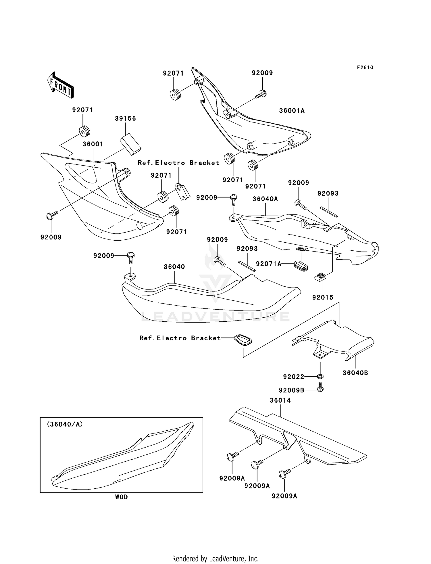 SIDE COVERS/CHAIN COVER