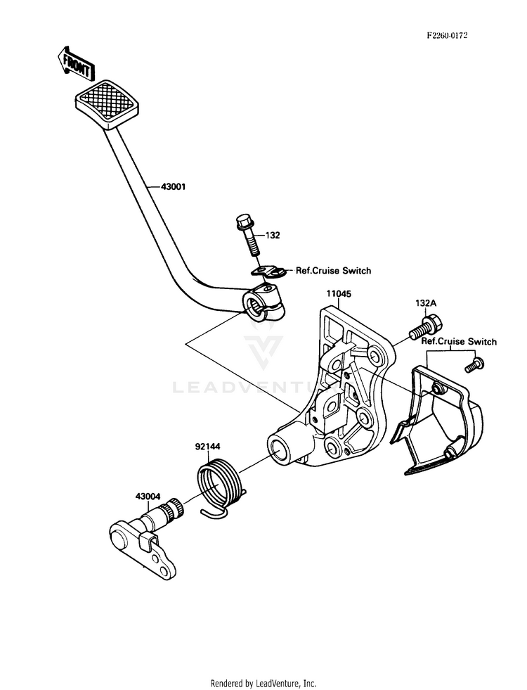 Brake Pedal Schematic