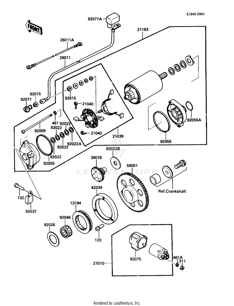 Starter Motor Schematic