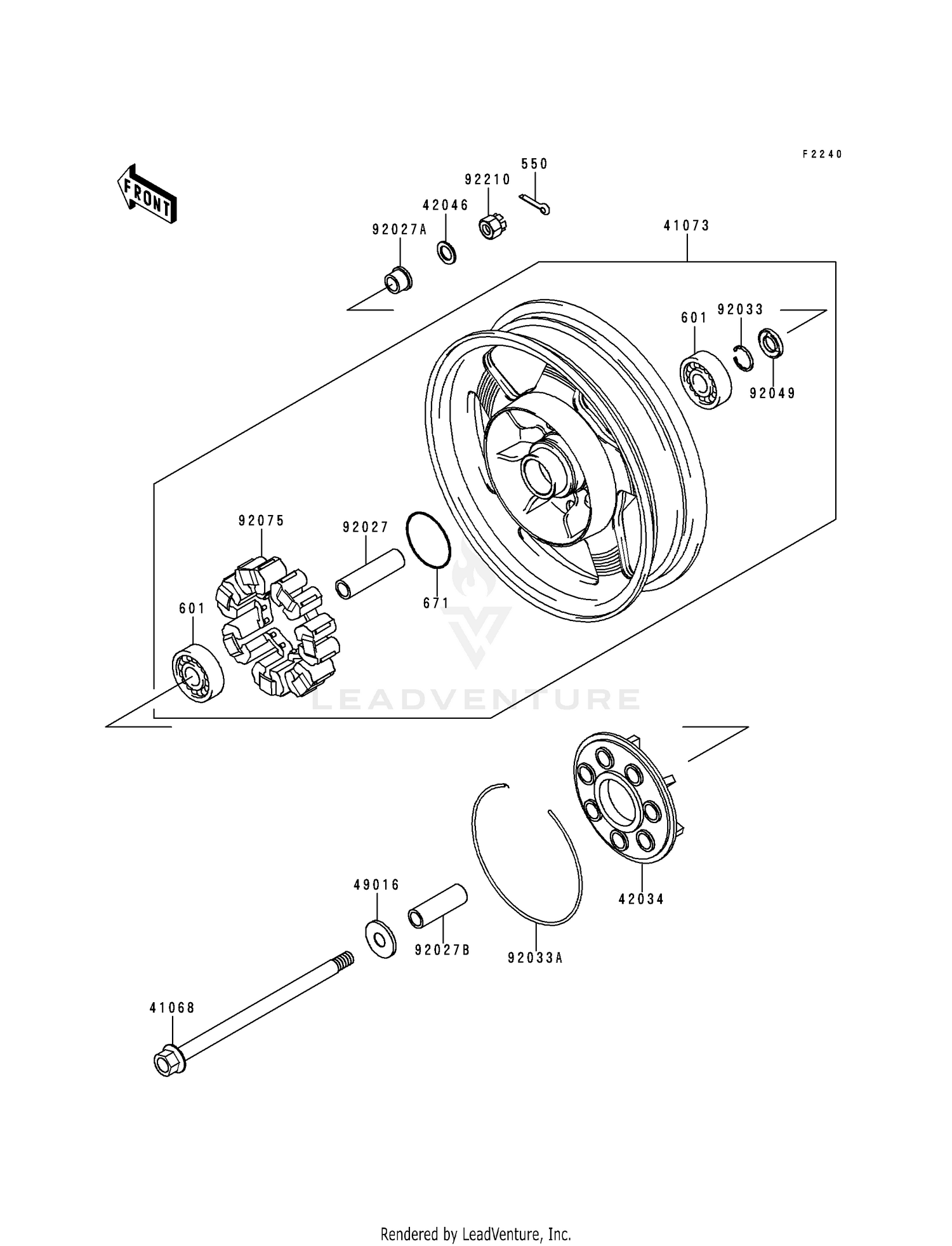 REAR WHEEL/CHAIN