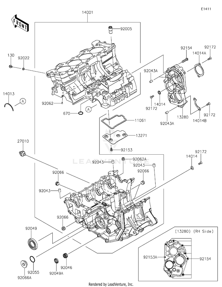 Crankcase Schematic