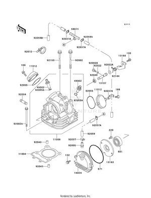 Cylinder Head Schematic