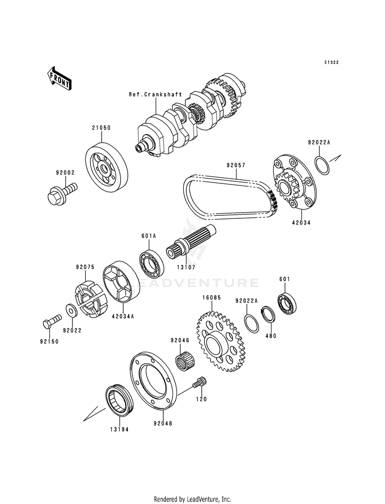 Secondary Shaft Schematic