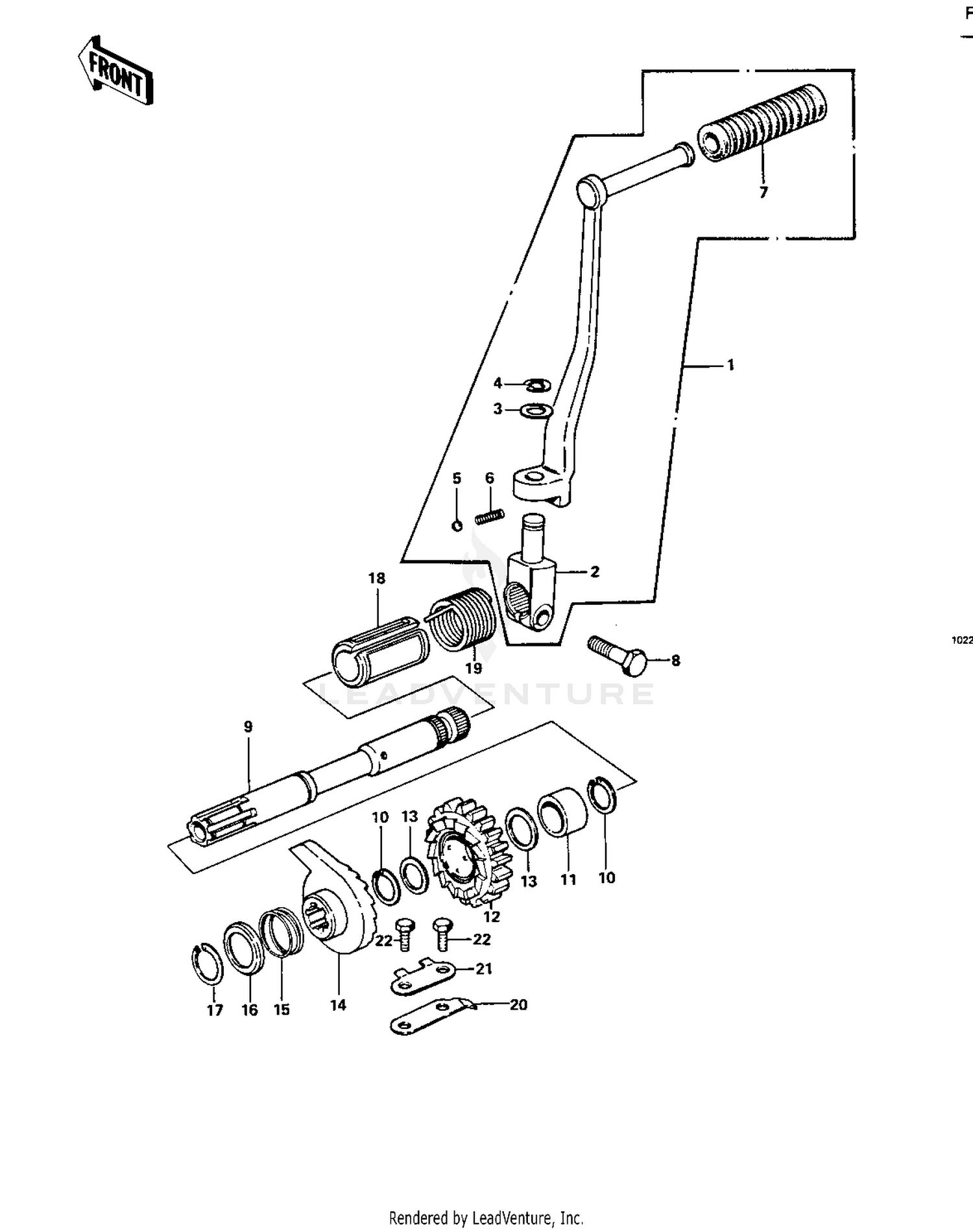 KICKSTARTER MECHANISM