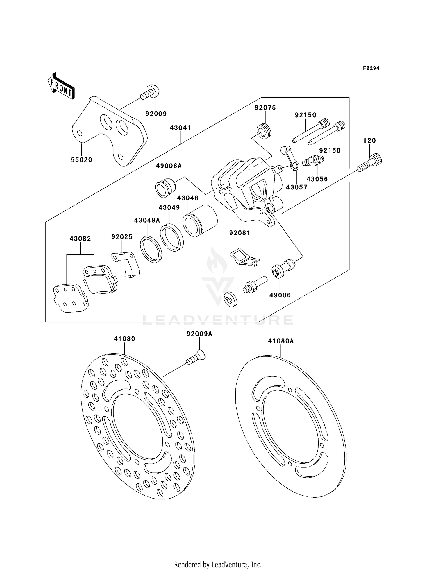 REAR BRAKE
