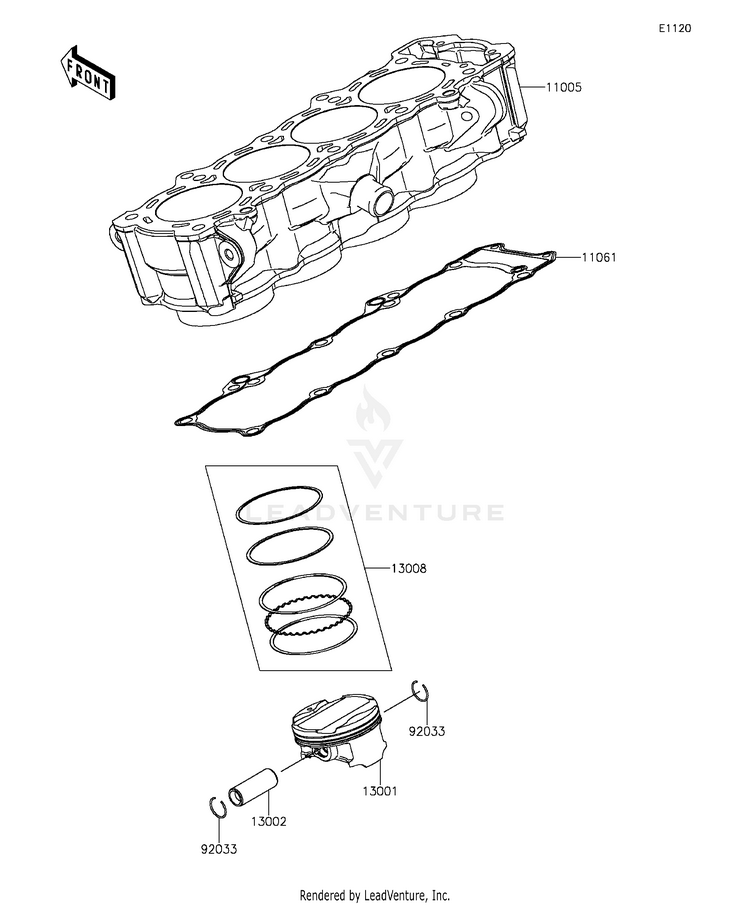 Cylinder/Piston(S) Schematic