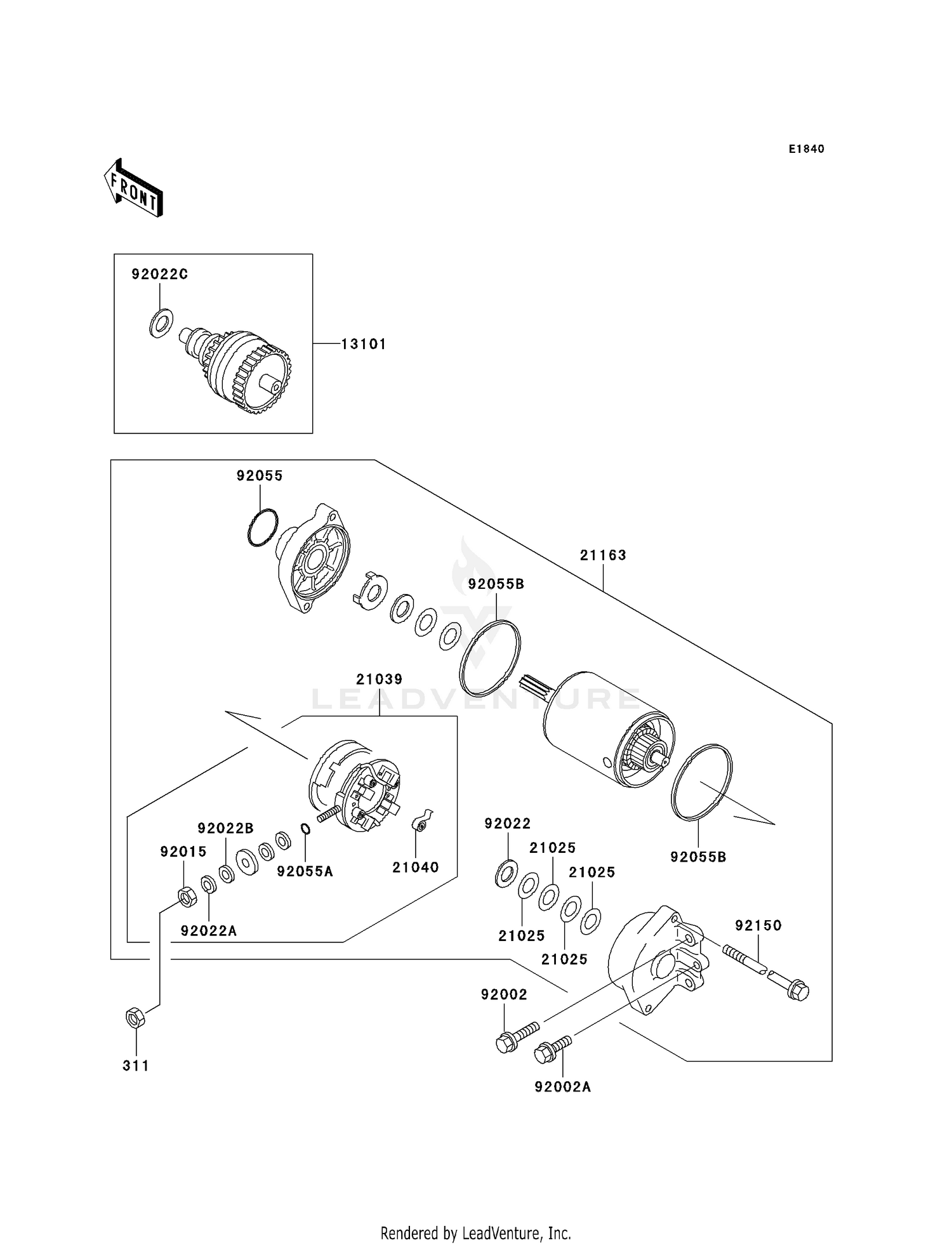 STARTER MOTOR