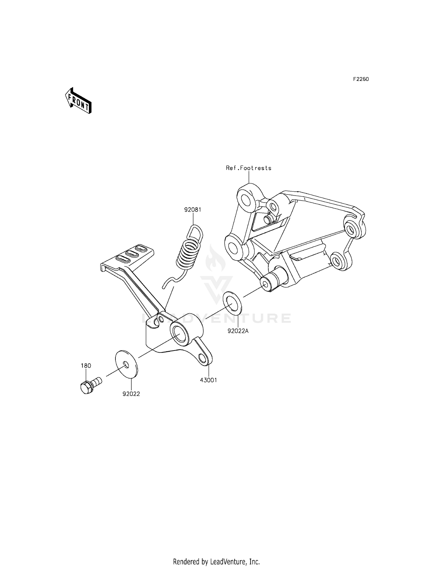 BRAKE PEDAL/TORQUE LINK