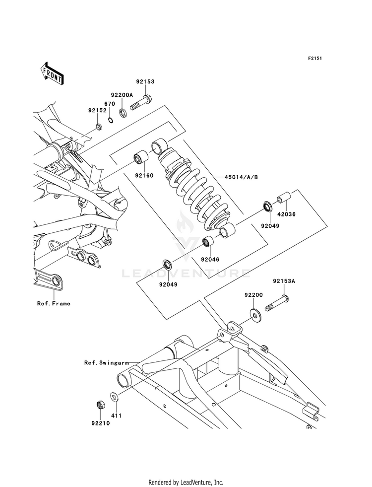 Suspension/Shock Absorber Schematic