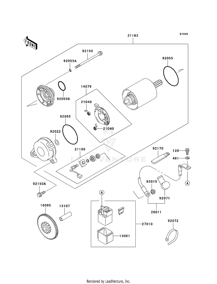 Starter Motor Schematic