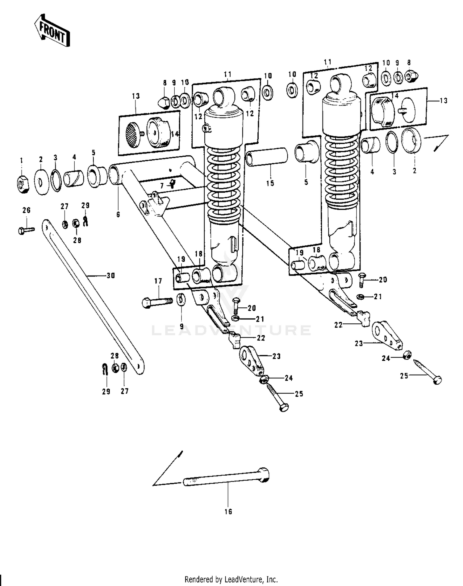SWING ARM/SHOCK ABSORBERS