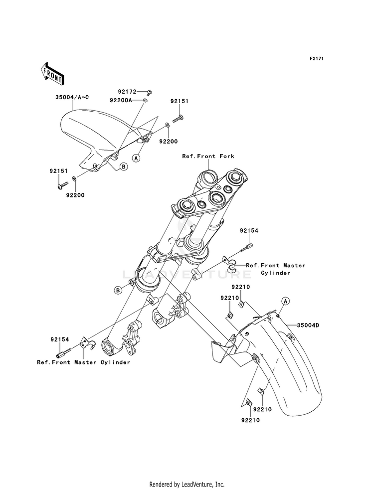 Front Fender(S) Schematic