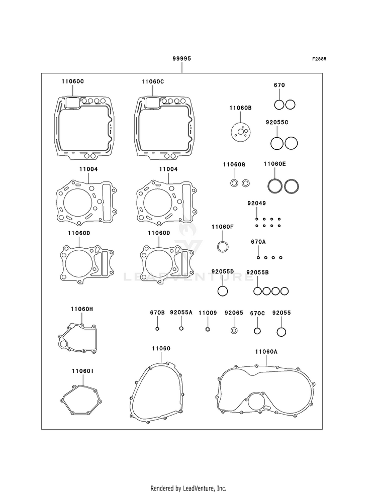 Gasket Kit Schematic