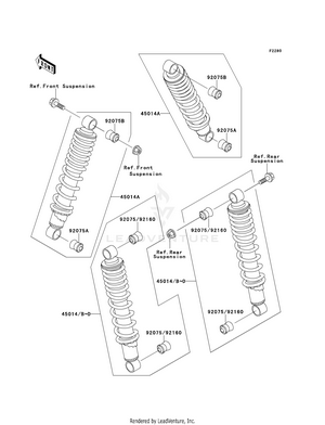 Shock Absorber(s) Schematic