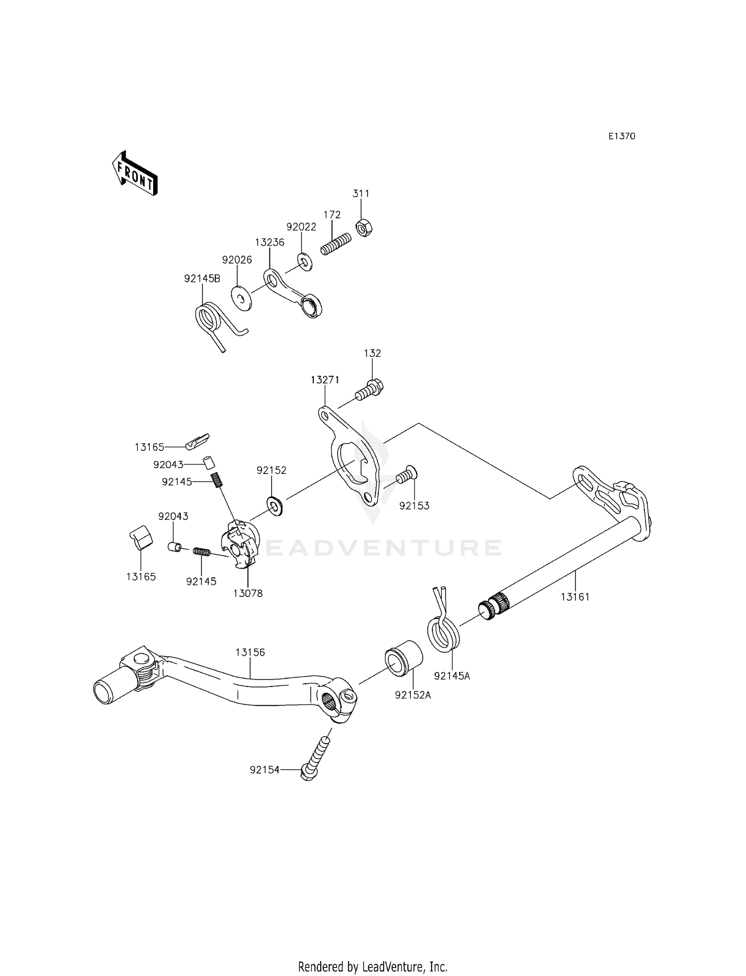 GEAR CHANGE MECHANISM