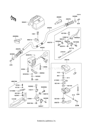 Handlebar Schematic