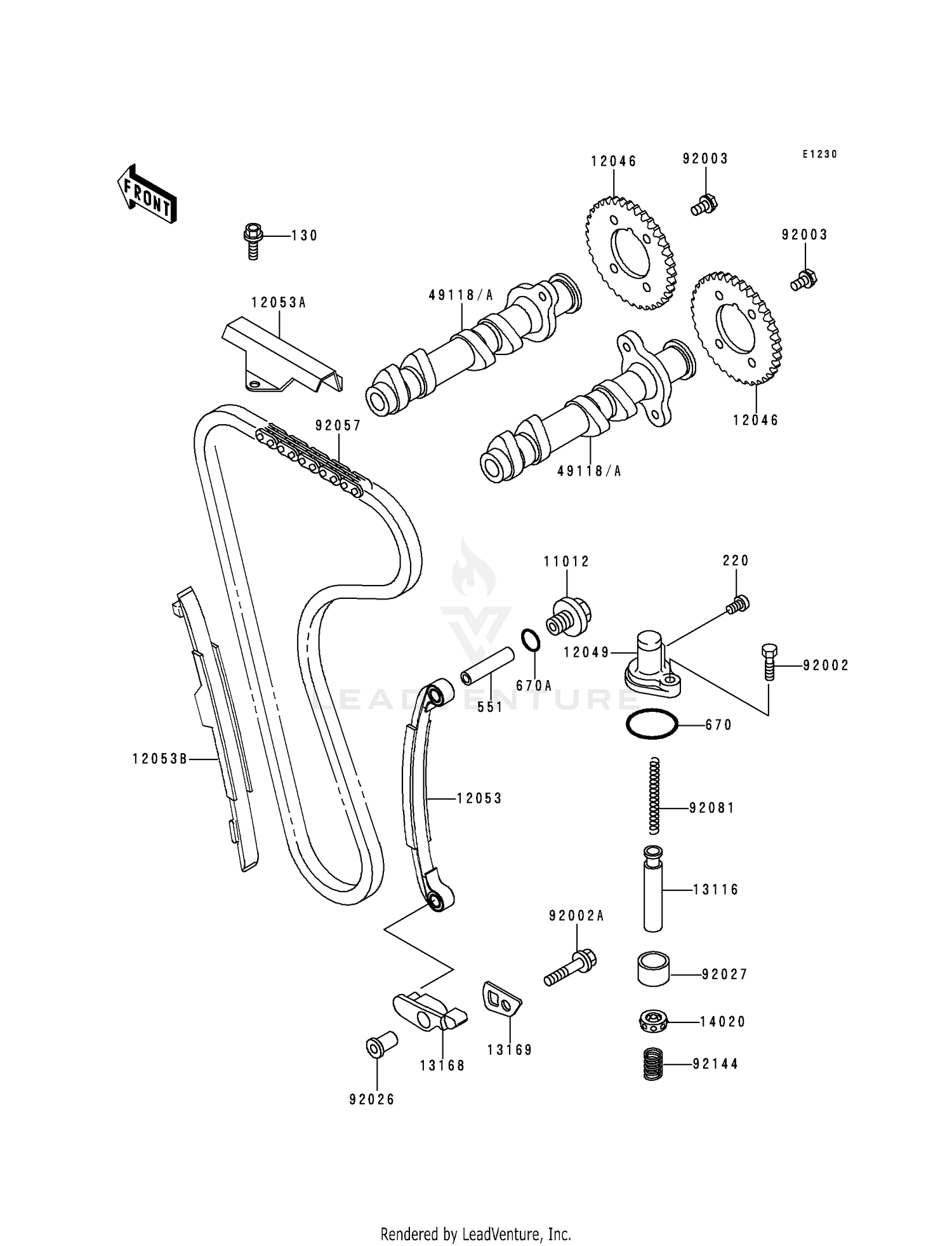 CAMSHAFT(S)/TENSIONER