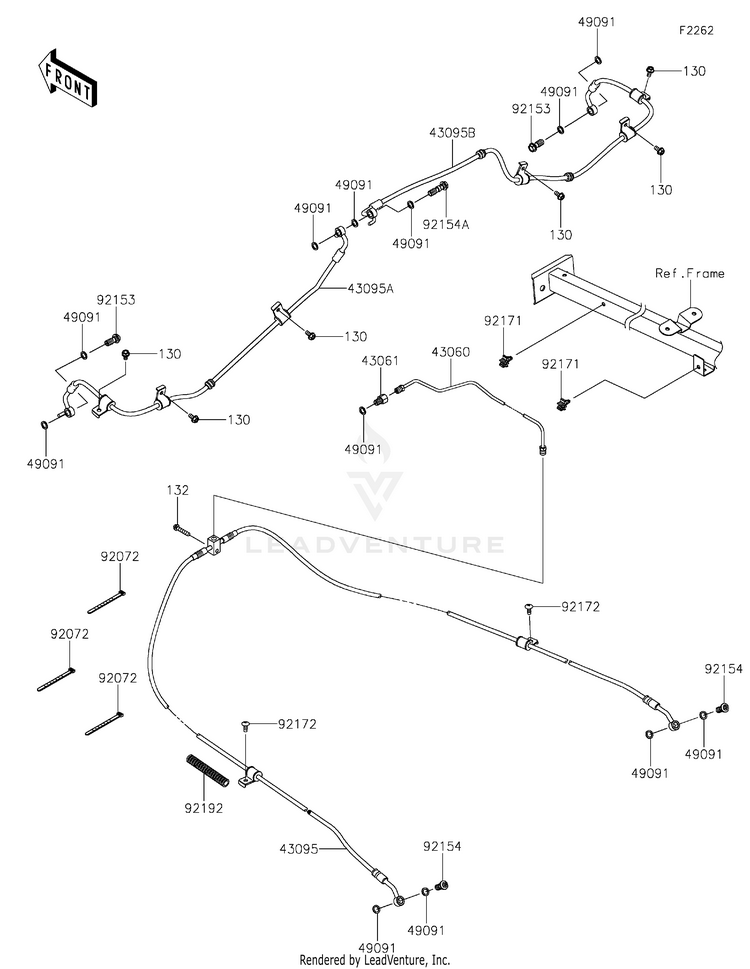 Brake Piping Schematic