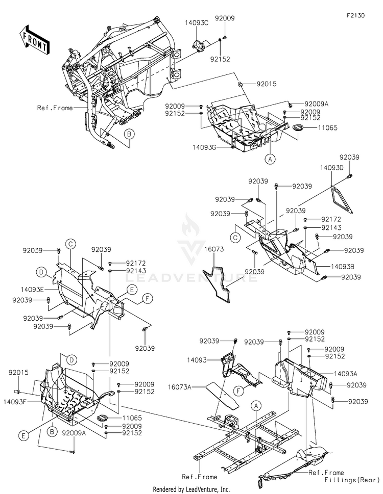 Frame Fittings Schematic