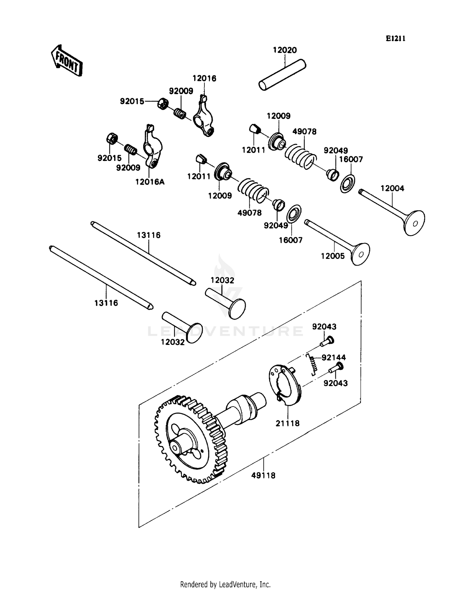 VALVE/CAMSHAFT