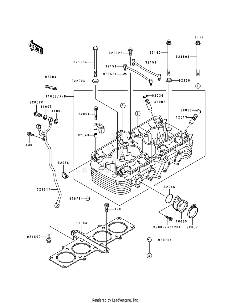 Cylinder Head Schematic