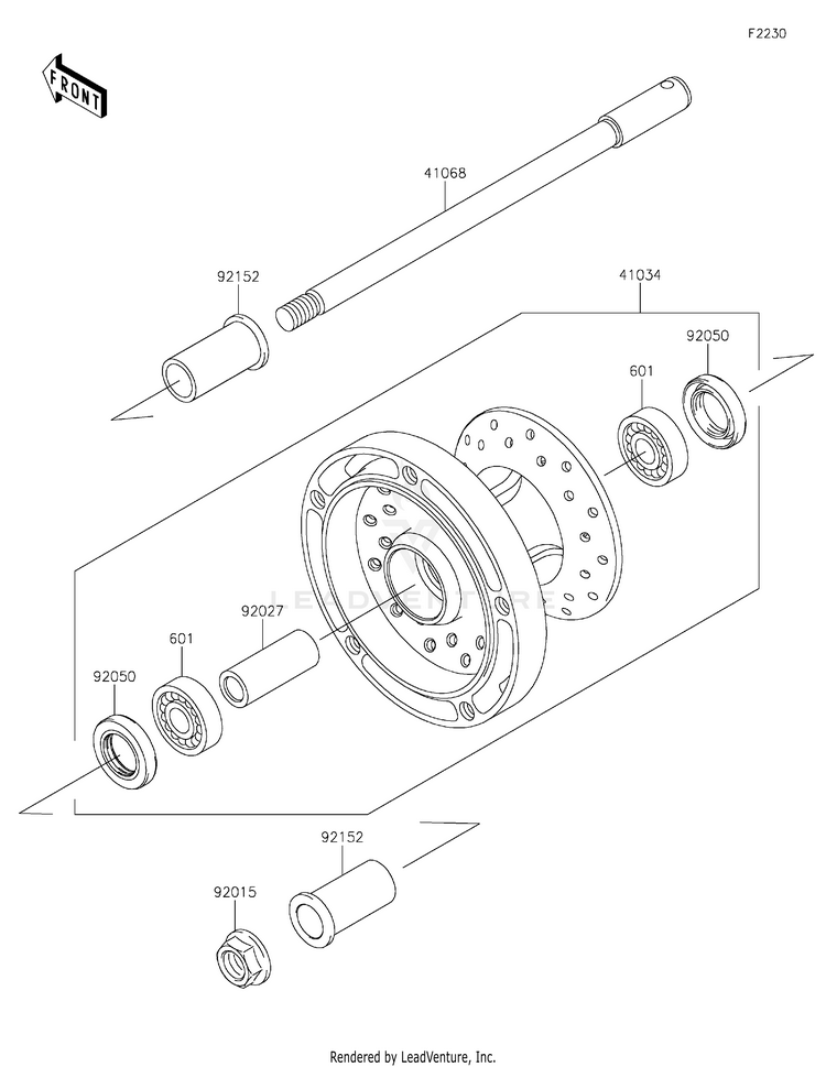 Front Wheel Schematic
