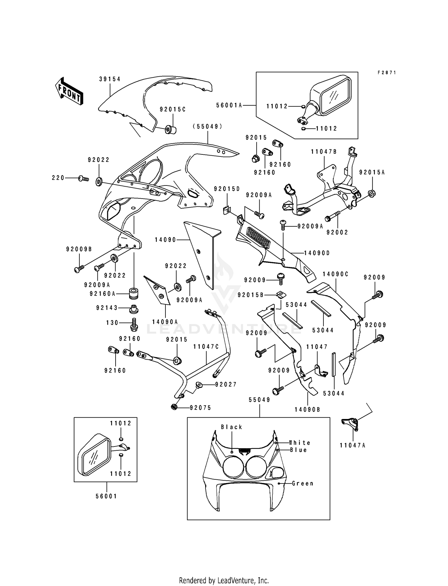 COWLING (ZX750-M1)