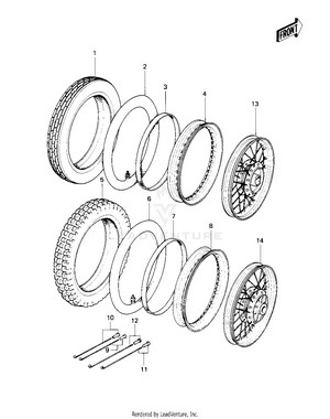 Wheels/tires Schematic