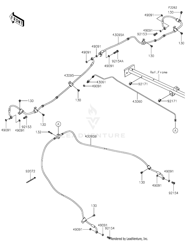 Brake Piping Schematic