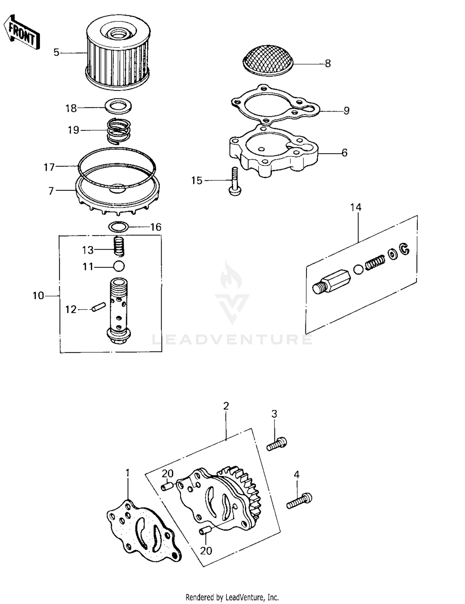 OIL PUMP/OIL FILTER