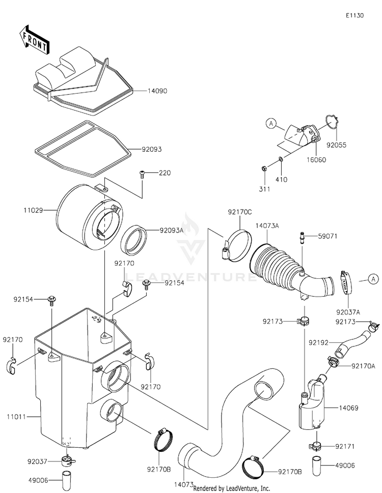 Air Cleaner Schematic