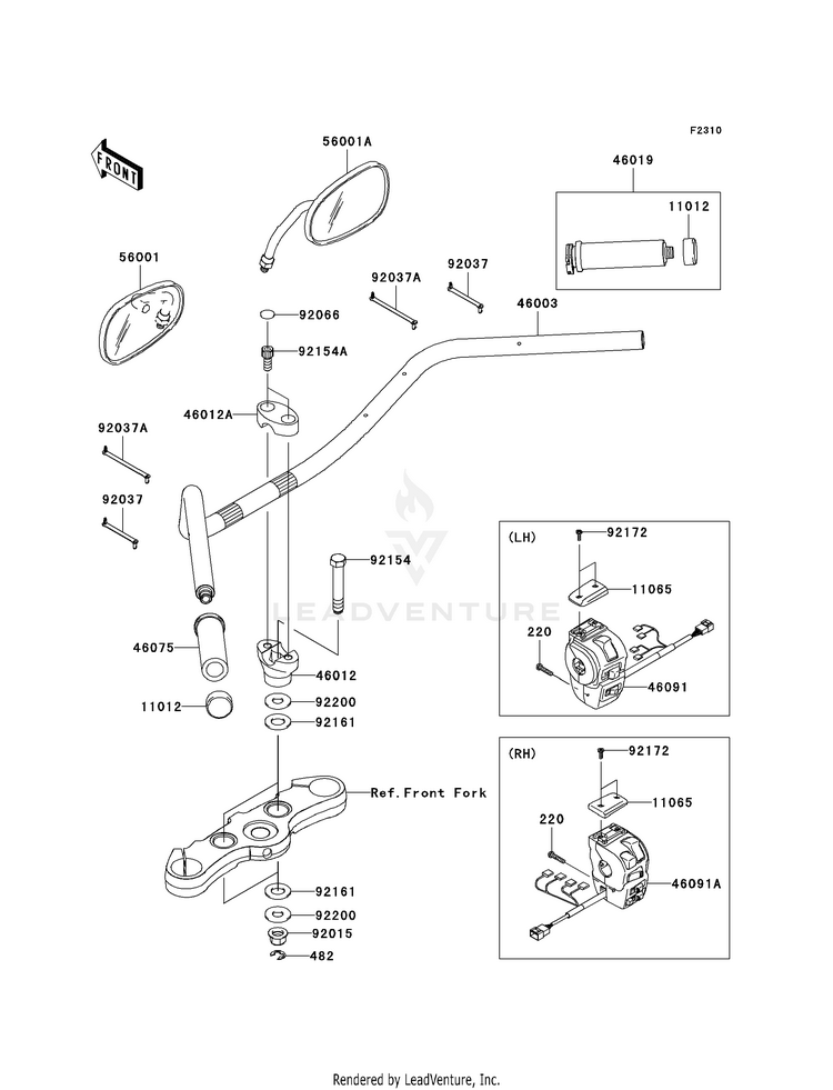 Handlebar Schematic