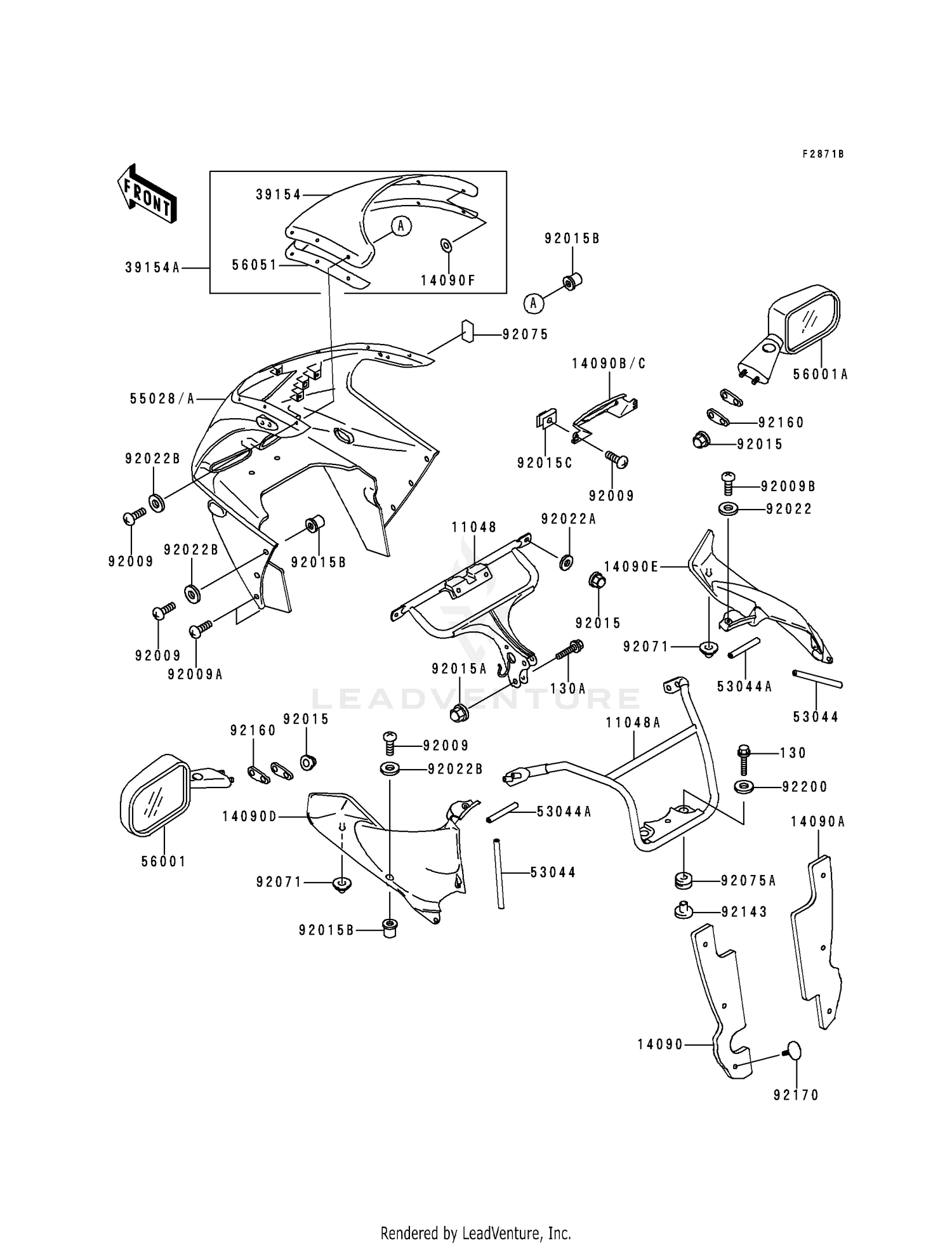 COWLING (ZX900-B3)