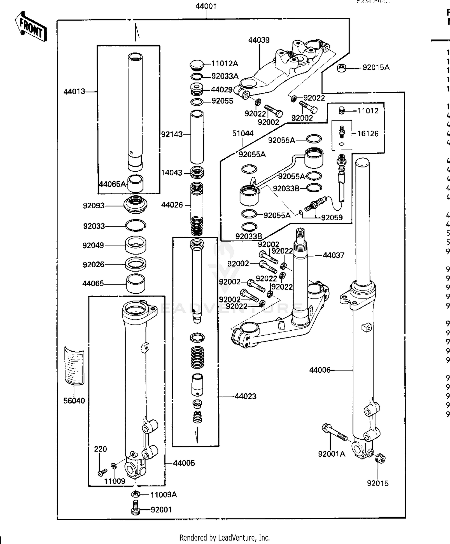 Assembly diagram