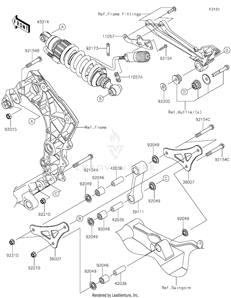 Suspension/Shock Absorber Schematic