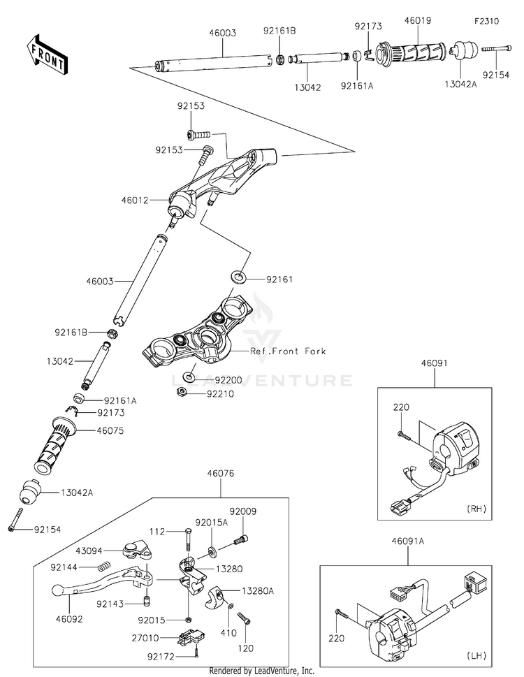 Handlebar Schematic