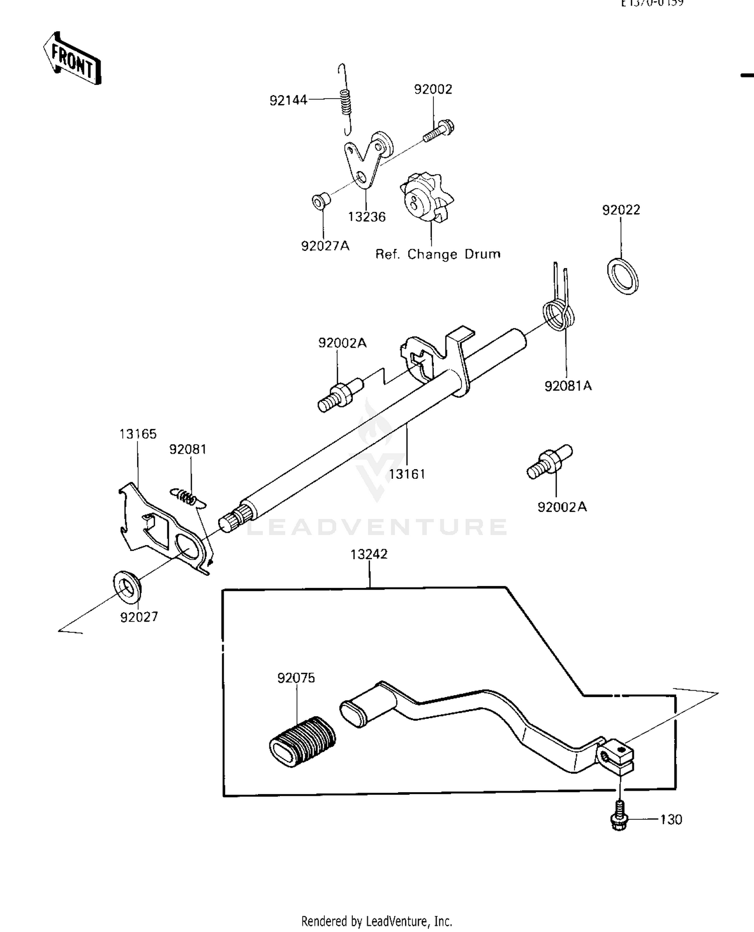 GEAR CHANGE MECHANISM