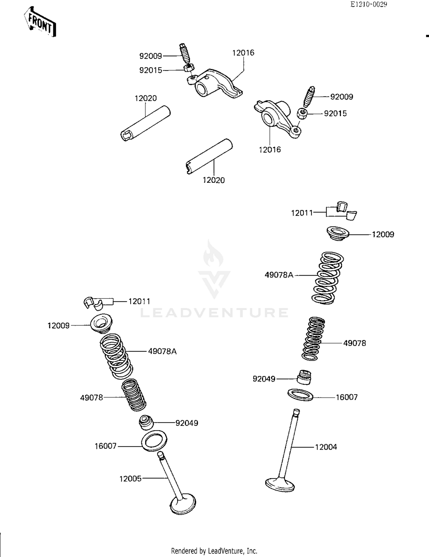 ROCKER ARMS/VALVES