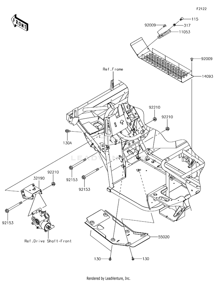 Engine Mount Schematic
