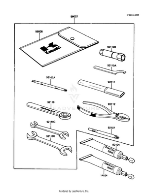Owner's Tools Schematic