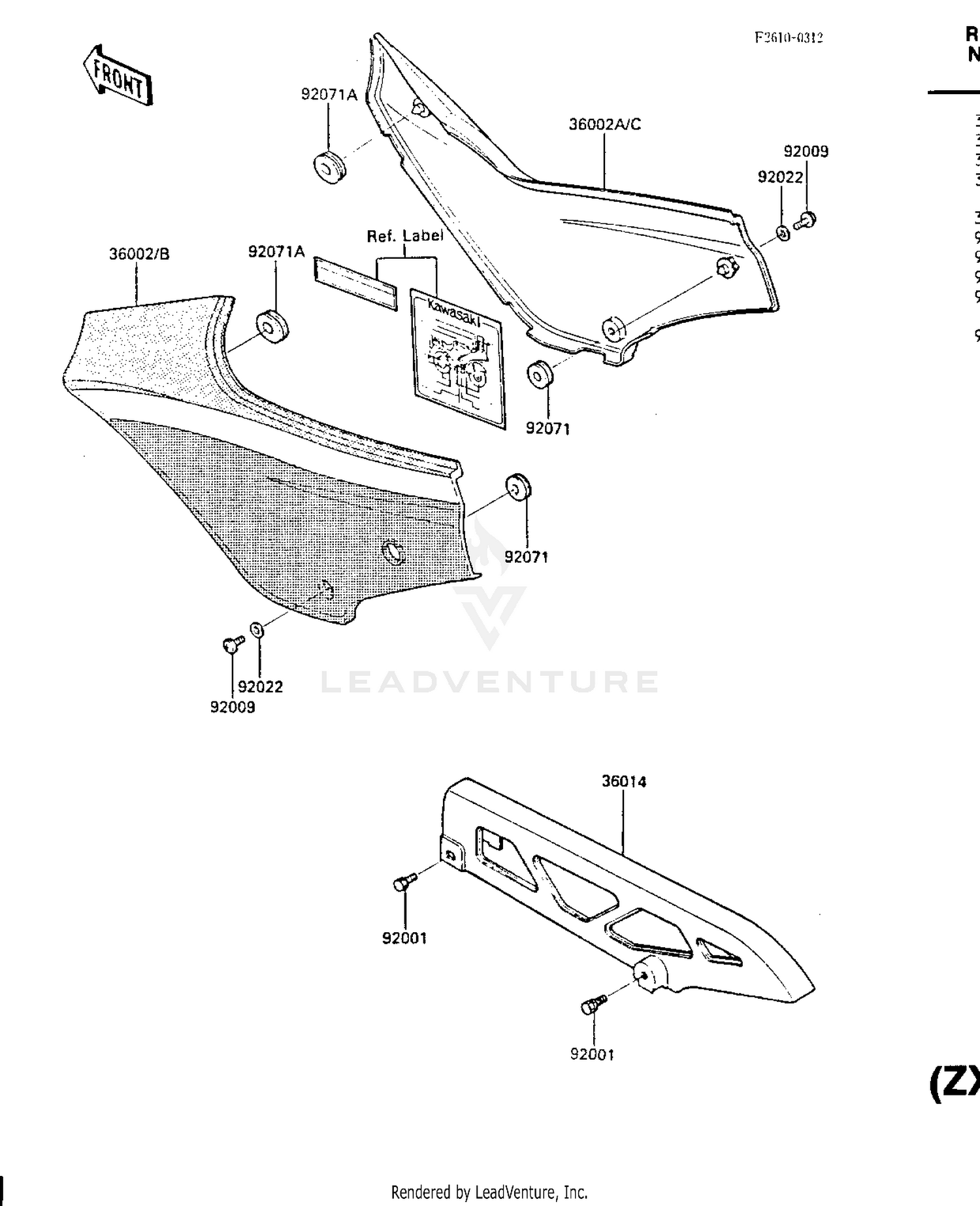 Assembly diagram