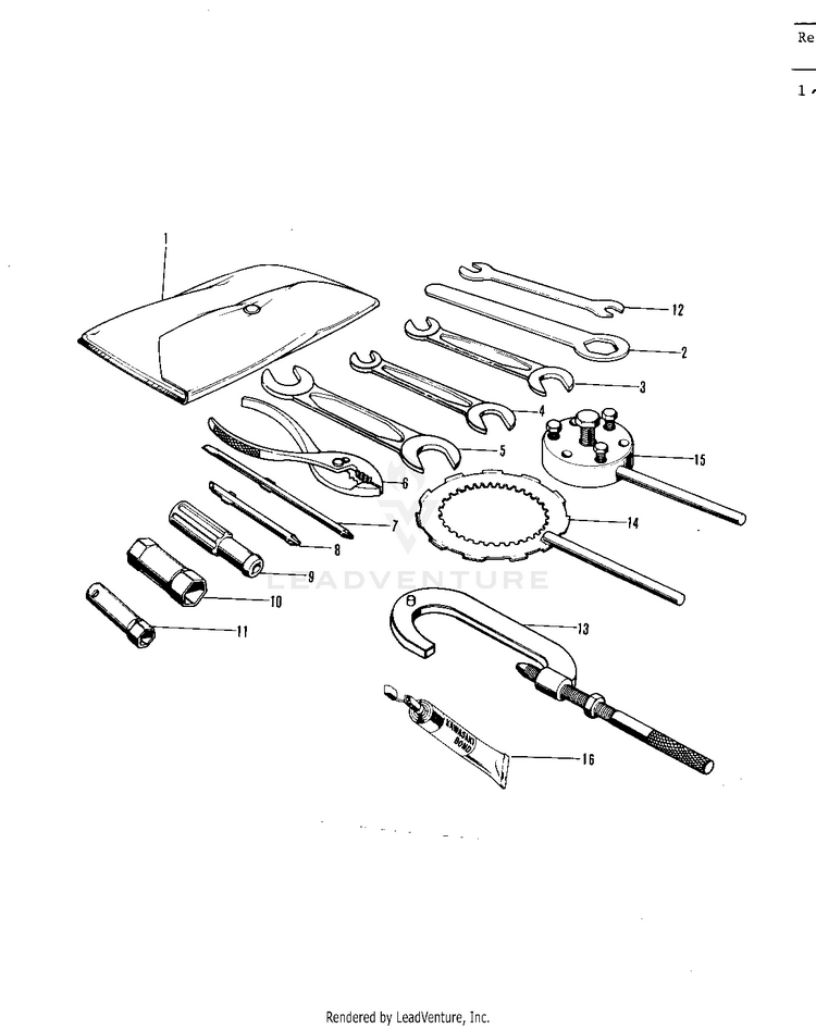 Owner Tools/Special Service Tools Schematic