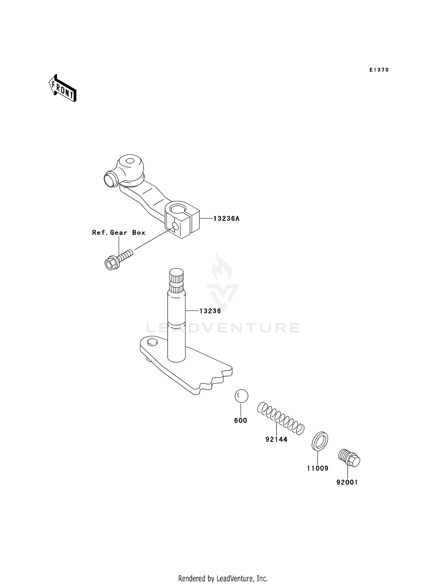 GEAR CHANGE MECHANISM