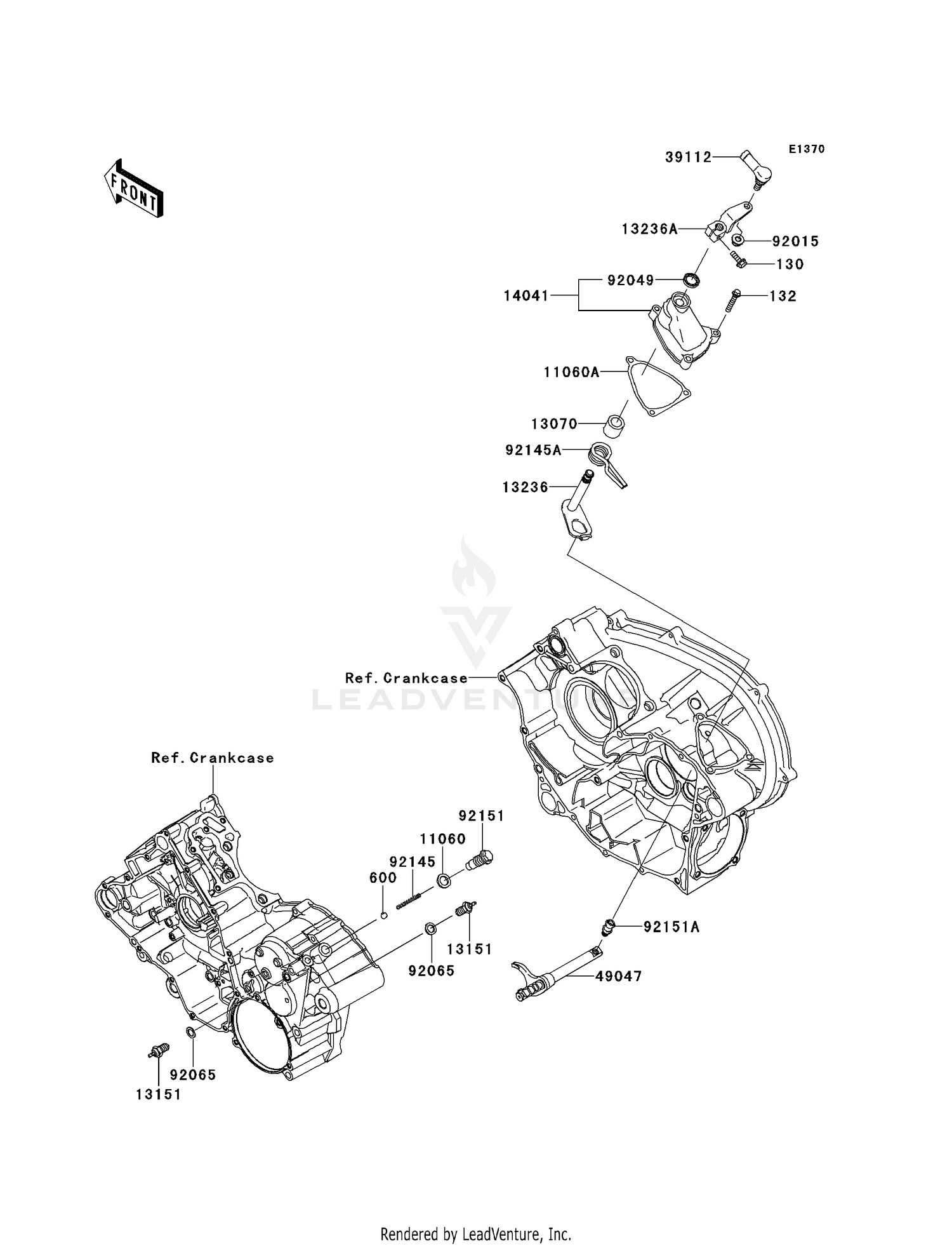 GEAR CHANGE MECHANISM