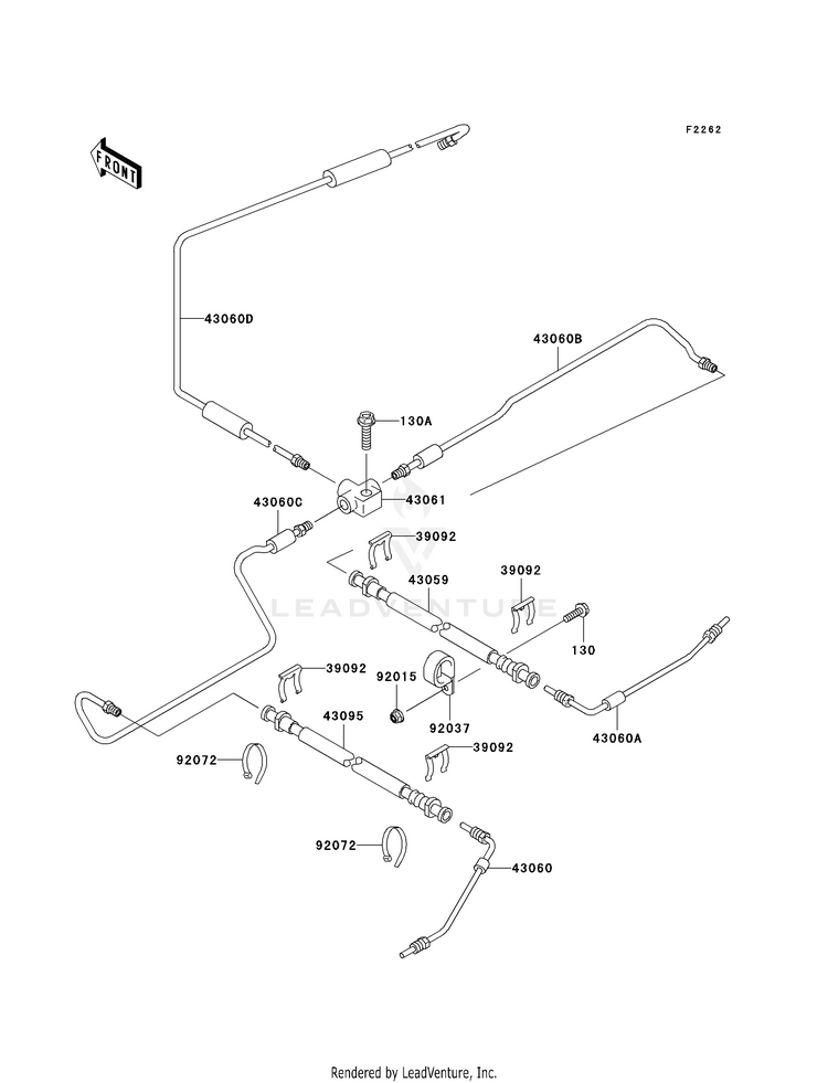 Brake Piping Schematic