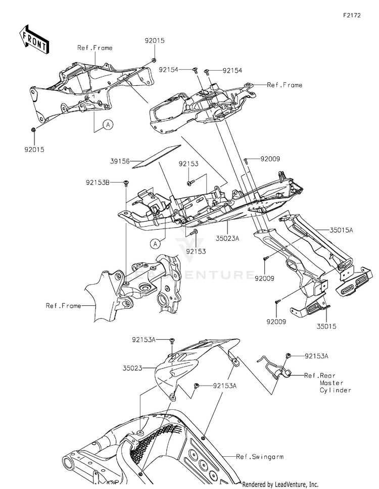 Rear Fender(S) Schematic