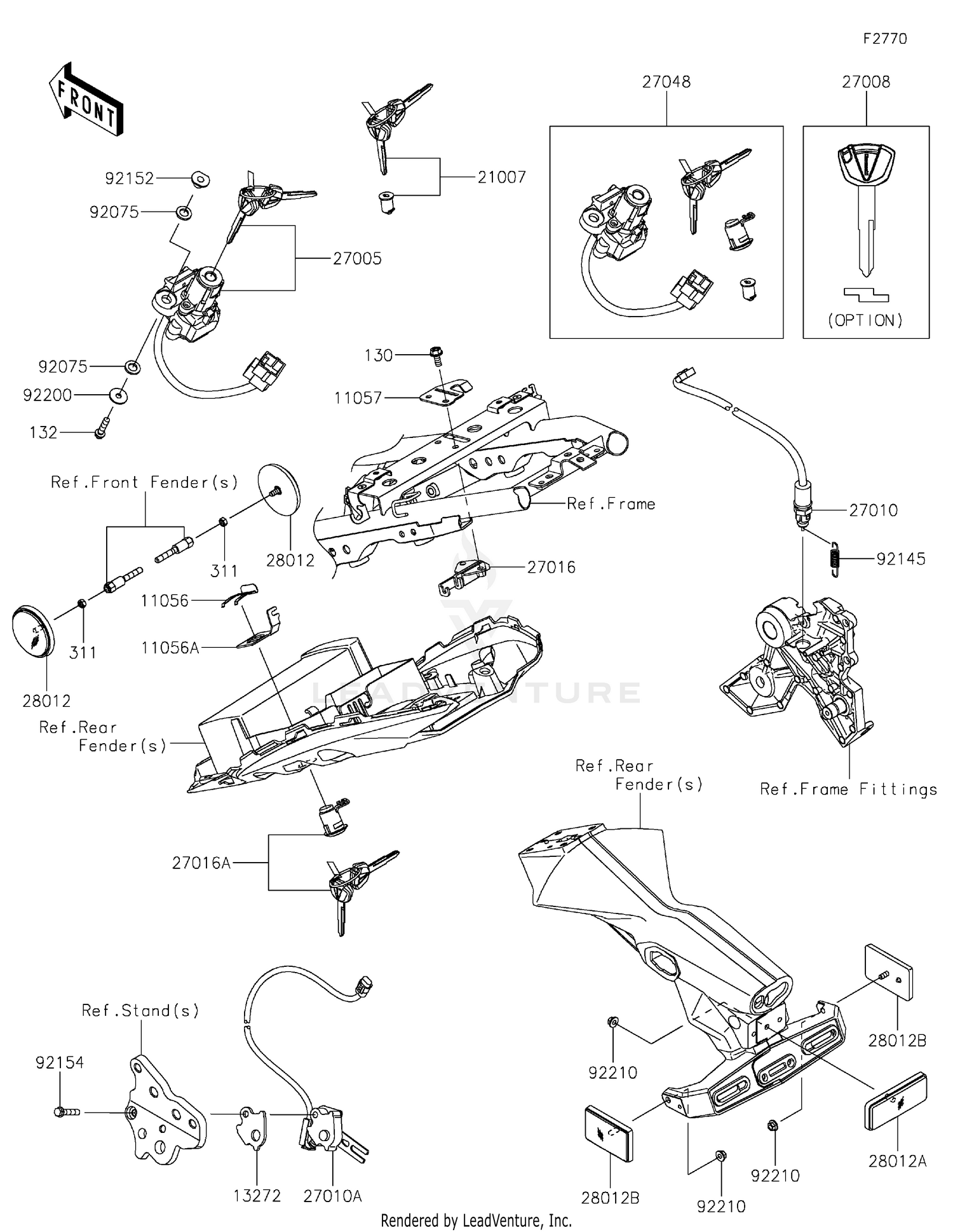 Ignition Switch/Locks/Reflectors