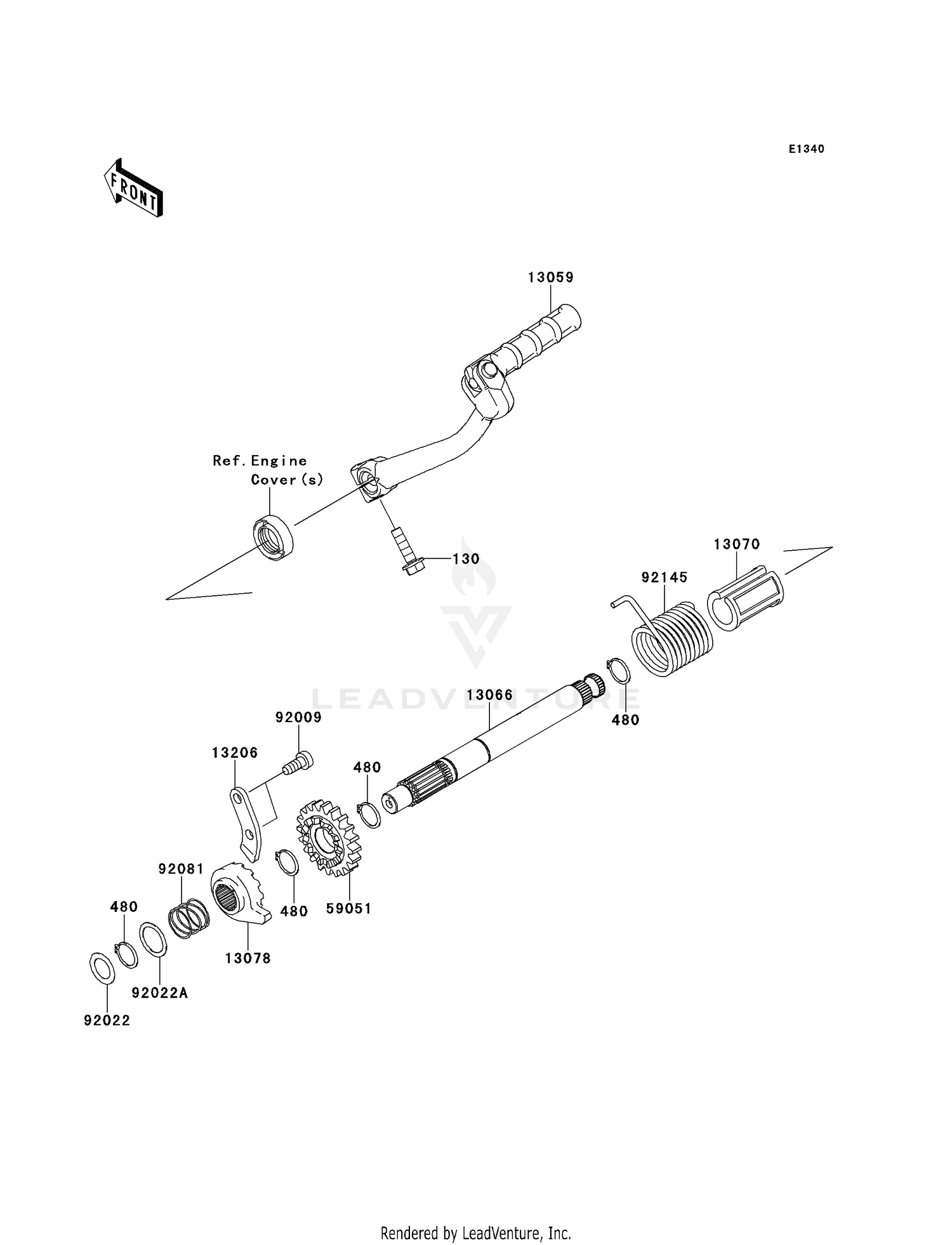 KICKSTARTER MECHANISM